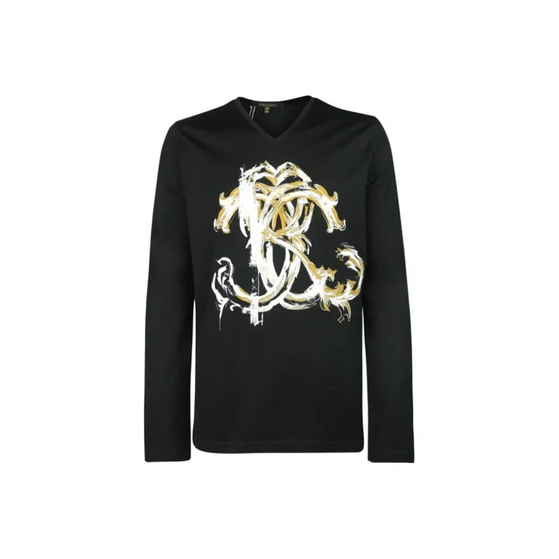 Roberto Cavalli T-Shirt Men's Black-0
