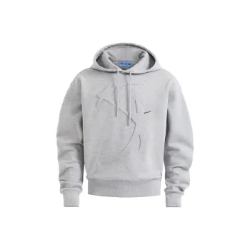 H&M Star Motif Hoodie Mens