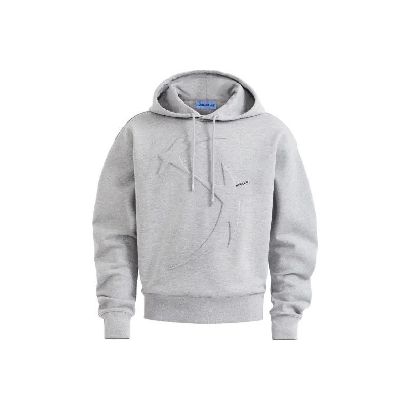 H&M Star Motif Hoodie Mens-0