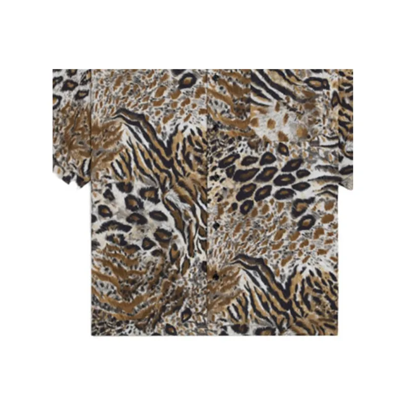 CELINE Shirts Men Leopard Print-3