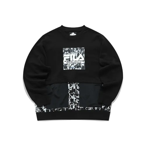 White Mountaineering X FILA FUSION FILA FUSION Hakusan L Collaboration Collection Sweatshirts Men