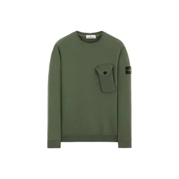 STONE ISLAND Sweatshirts Unisex Sage Green
