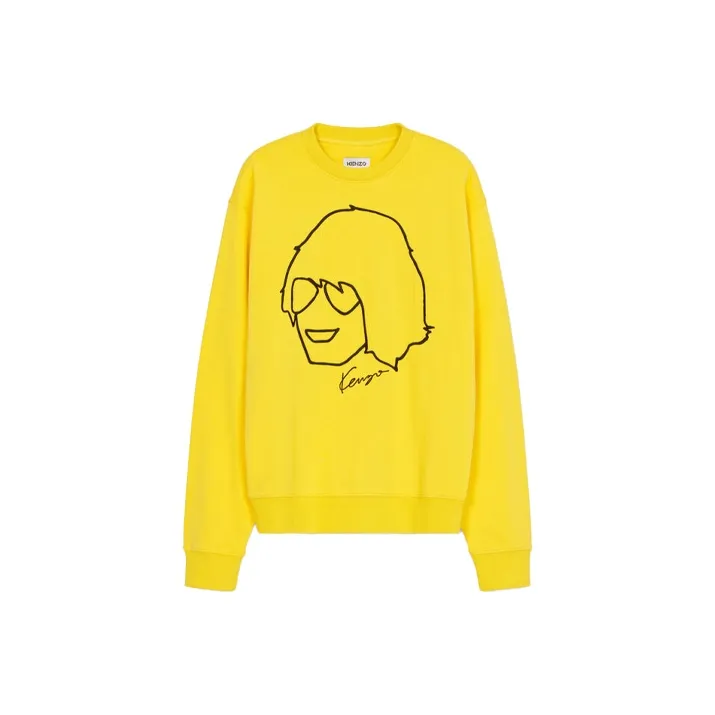 KENZO Sweatshirts Men Yellow-0