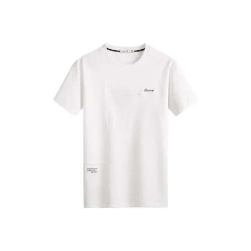 Dance With Wolves T Shirt Men's Raw White