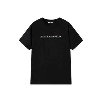KARL LAGERFELD SS25 T Shirt Men's Black