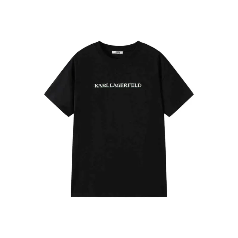 KARL LAGERFELD SS25 T Shirt Men's Black-0