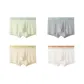 Light Green+Dark Gray+Yellow+Apricot