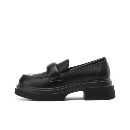 JOSINY Loafers Women's Black/Ecru