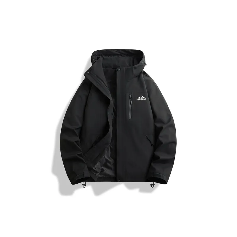 ROBINHOOD Water Resistant Windproof Breathable Wear Resistant Warm Water Repellent Windbreaker Jacket Unisex-31