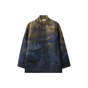 XUANSHENG Jackets Coats Men's Silk Road