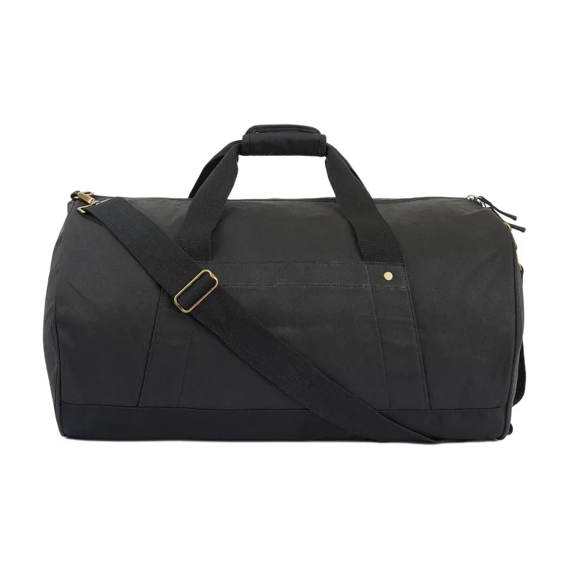 BARBOUR 100% Cotton Travel Bag Men's Black-1