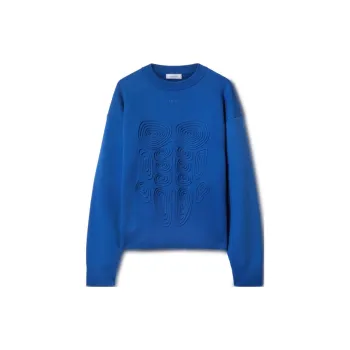 OFF-WHITE Body Scan Logo Embroidered Sweatshirt