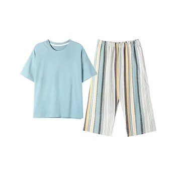FENTENGCARE Pajama Set Women's Peacock Blue