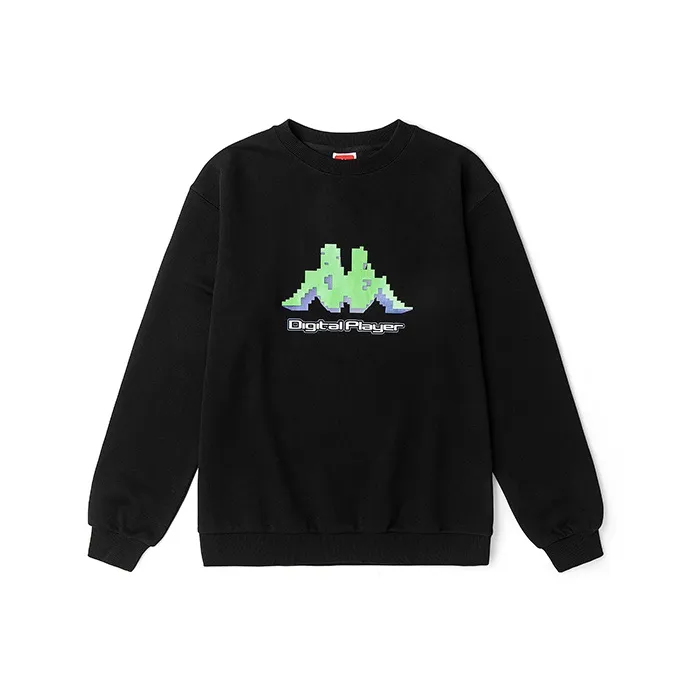 Kappa Crew Neck Loose Fit Sweatshirt Spring Autumn And Winter Unisex-8