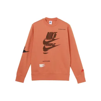 Nike Sportswear Essentials Series Sweatshirts Men Orange