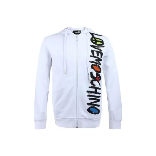 LOVE MOSCHINO Sweatshirts Men White