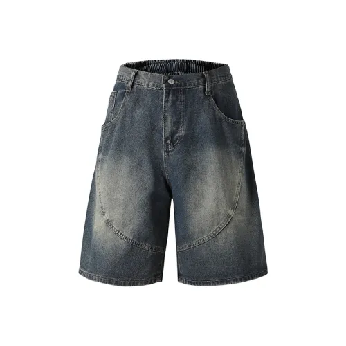 MIIOW Cool One Summer Series Denim Shorts Unisex Dark Blue