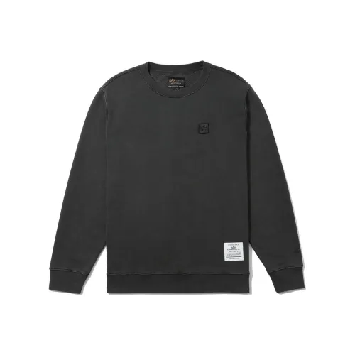 Alpha Industries Crew Neck Sweatshirt Fall And Winter Unisex