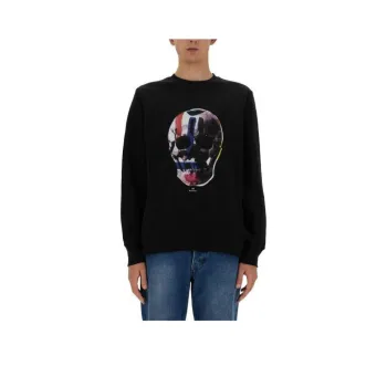 PS By Paul Smith Skull Printed Crewneck Sweatshirt