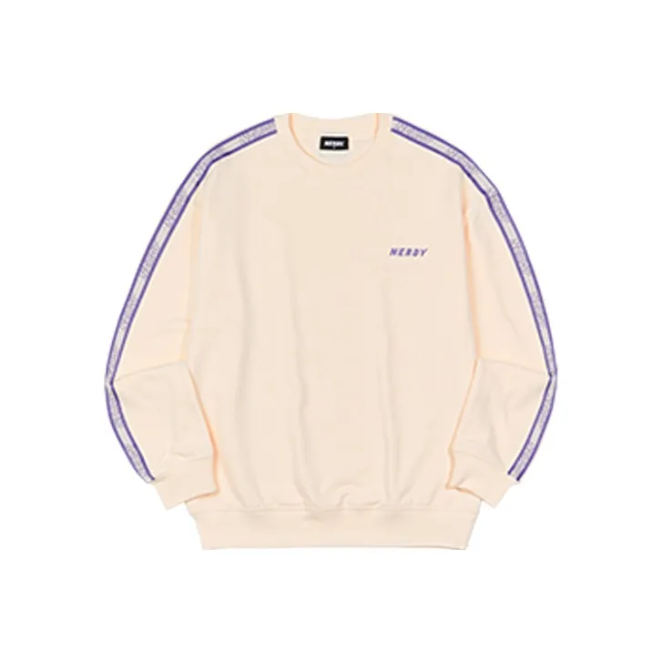 NERDY CHIDOUREN Crew Neck Loose Fit Regular Sweatshirt Fall Unisex-3