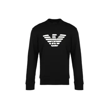 EMPORIO ARMANI Logo print Cotton Sweatshirt