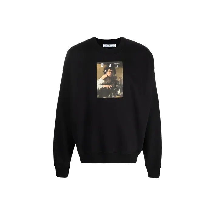 OFF WHITE Caravaggio Boy Crew Sweatshirt-0