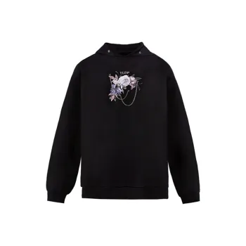 YLDP Sweatshirts Unisex Black