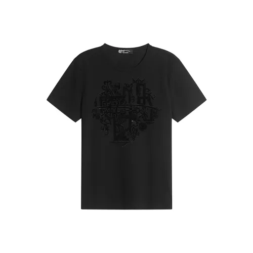 ANDREW MACKENZIE T Shirt Men's Black