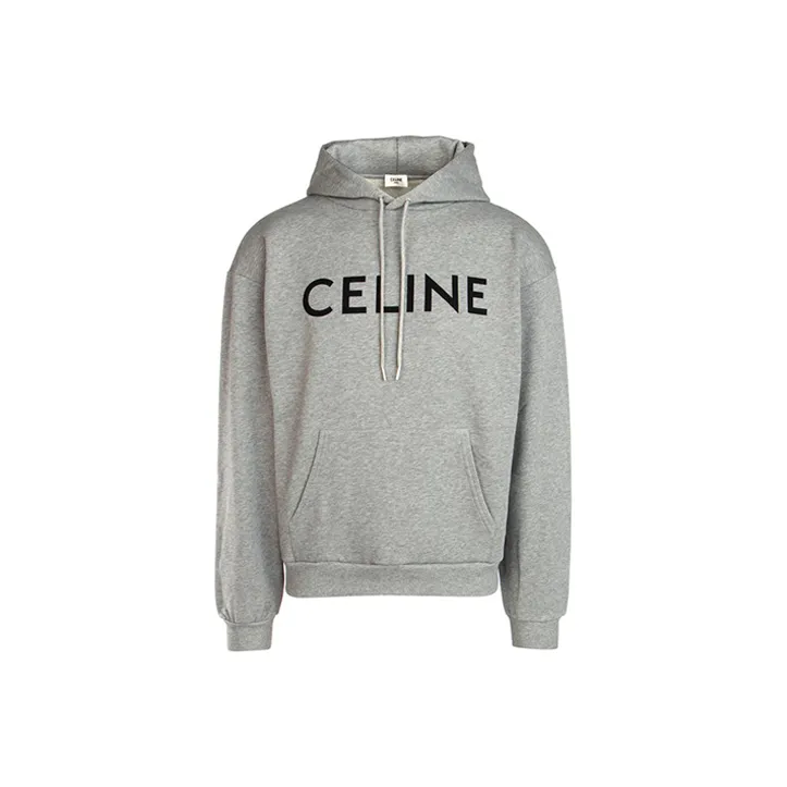 CELINE Sweatshirts Men Gray-0