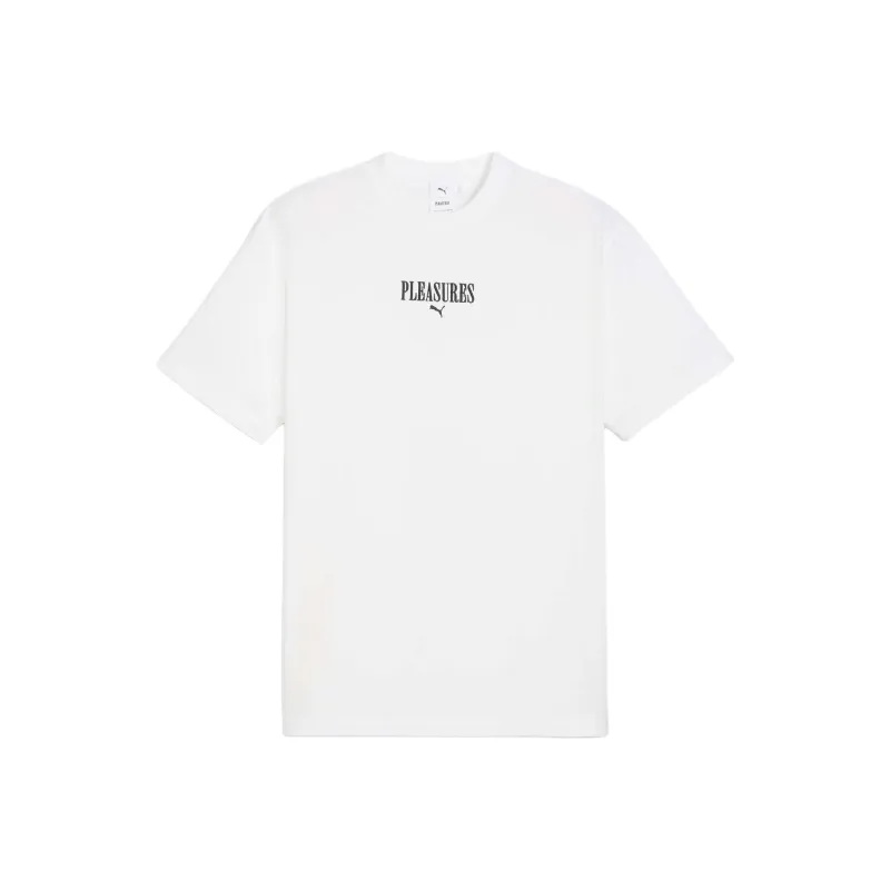 PLEASURES x PUMA T-Shirt Men's White-0