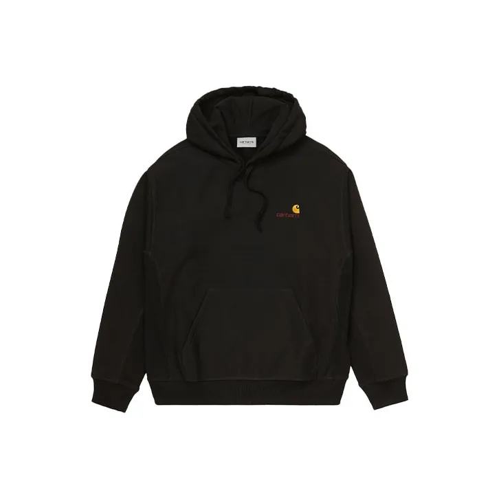 Carhartt WIP Hooded American Script Sweatshirt-0