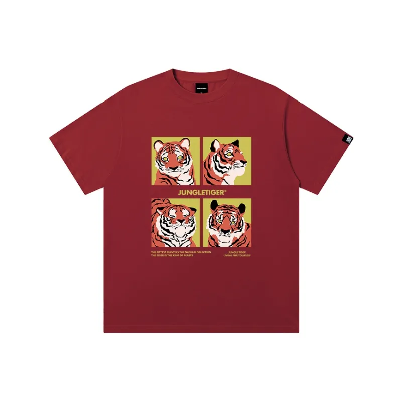 JUNGLE TIGER T Shirts Unisex-4