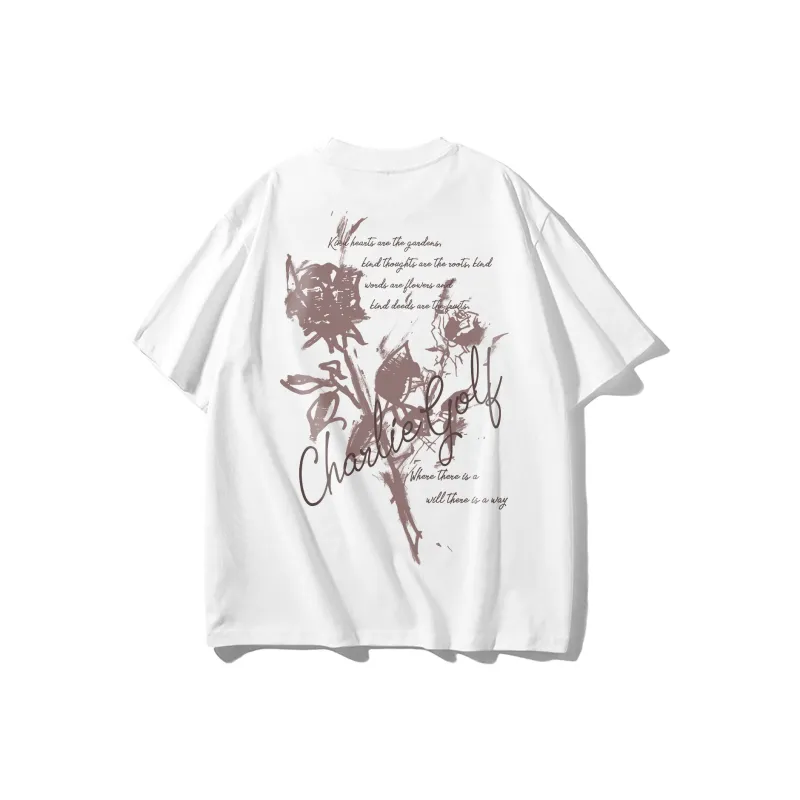 CHARLIE GOLF T-Shirt Unisex White-0