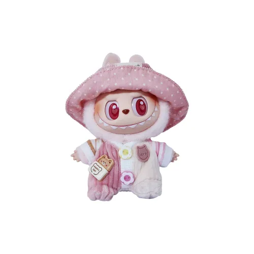 Modified Baby POP MART THEMONSTERS Sweetheart Baby Shy And Blushing Hang Tag Box Labubu Vinyl Sitting Party Height 15cm
