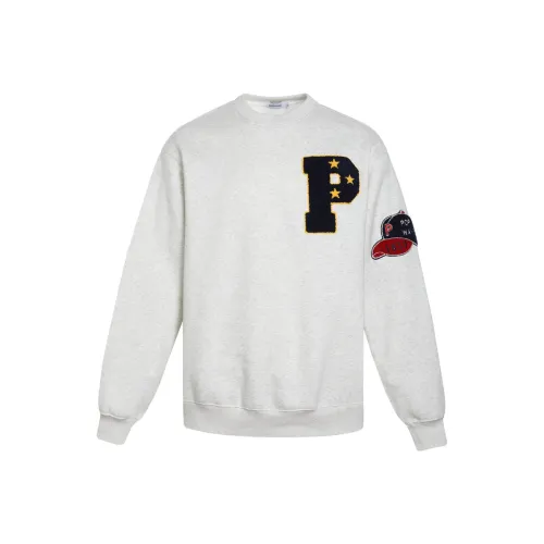 POPWAVE Sweatshirt Unisex Snowflake White