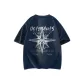 Navy Blue-White