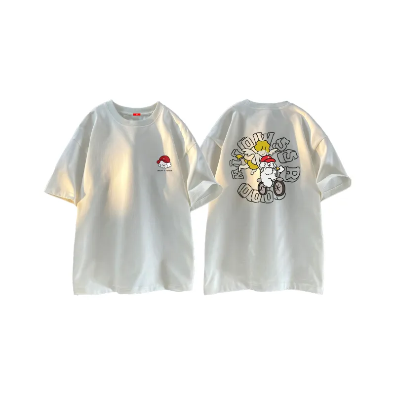 MIIOW Trend Party Series Short Sleeved T Shirts Unisex-3
