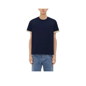 Bottega Veneta Double Layered Striped T Shirt