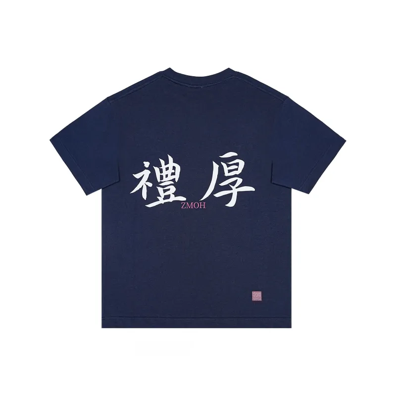 ZMOH Short Sleeved T Shirt Unisex Couple's-12