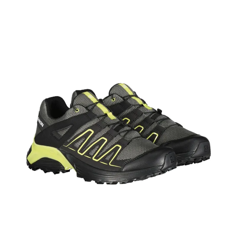 SALOMON XT Match Anti Slip Wear Resistant Low Top Hiking Shoes Men's Gray Black-2