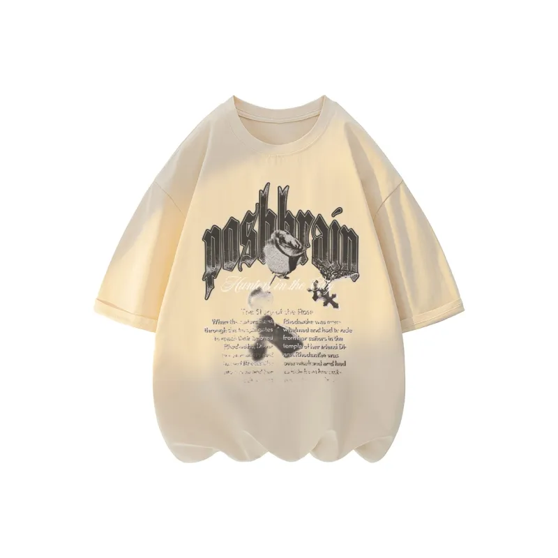 Poshbrain T Shirts Unisex-8