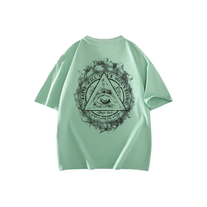 FONDLOOK Short Sleeved T Shirts Unisex-6