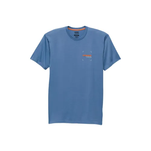 Vans Dive & Dine T Shirts Men Koppen Blue