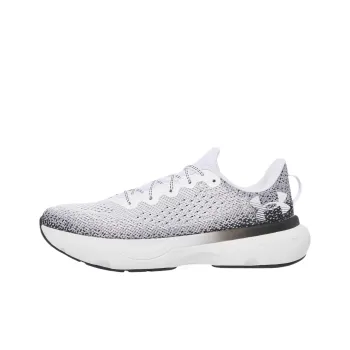 Under Armour Low Top Running Shoes Men's White Black