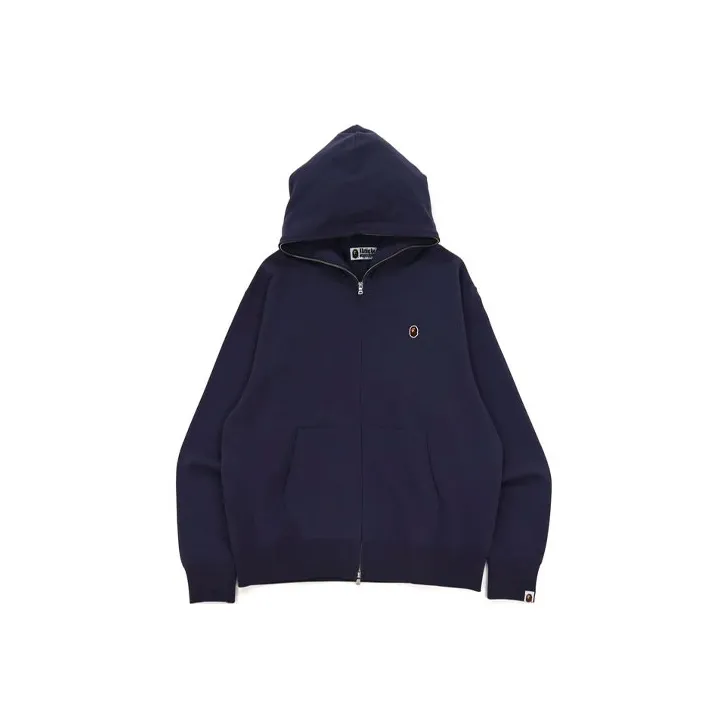 Bape Ape Head One Point Relaxed Fit Full Zip Hoodie-4