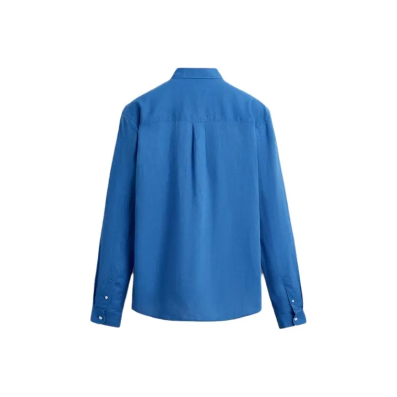 ZARA Shirts Men Bright Blue-1