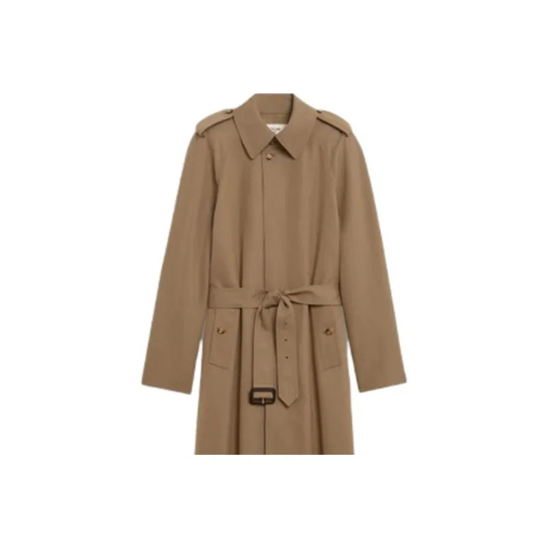 CELINE Trench Coat Women's Camel-3