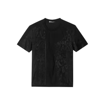 ANDREW MACKENZIE T Shirt Men's Black