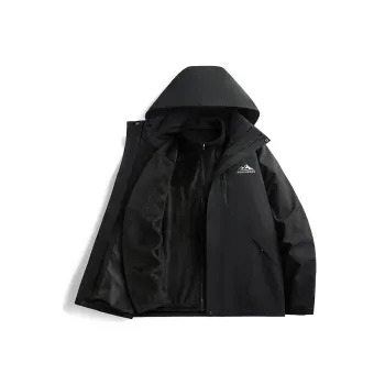 ROBINHOOD Water Resistant Windproof Breathable Wear Resistant Warm Water Repellent Windbreaker Jacket Unisex