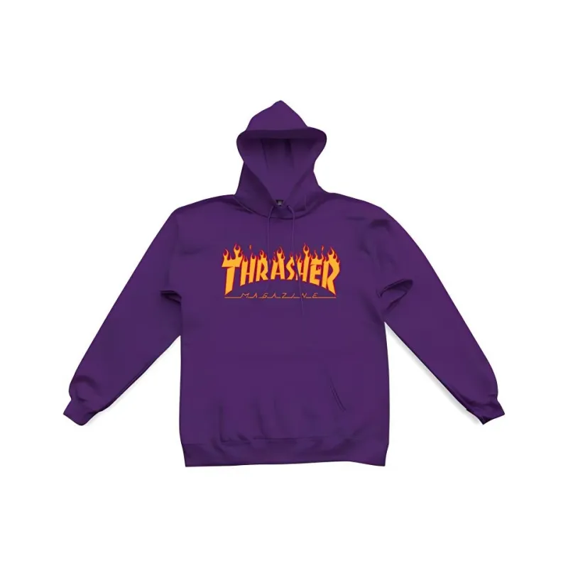 Thrasher Sweatshirts Unisex Purple-0